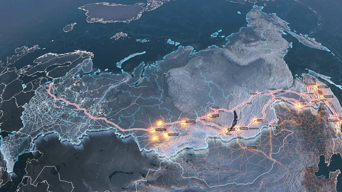 Shipping & Maritime Transport Map