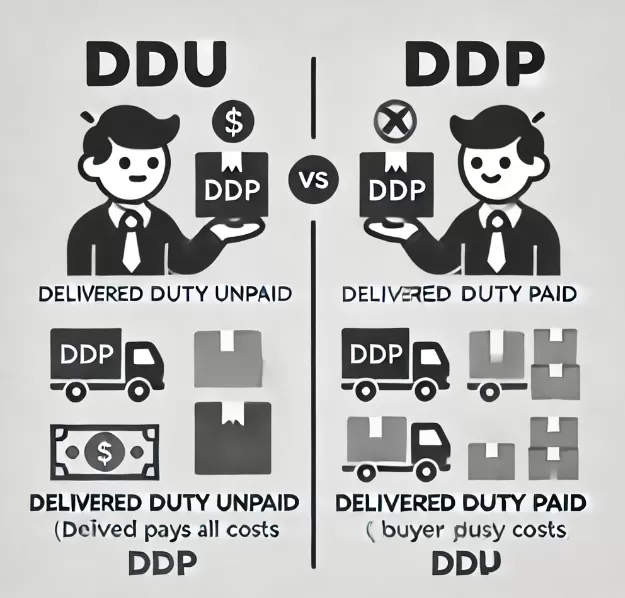 Mapping the Journey: Your Cargo's Path Under DDP vs. DDU