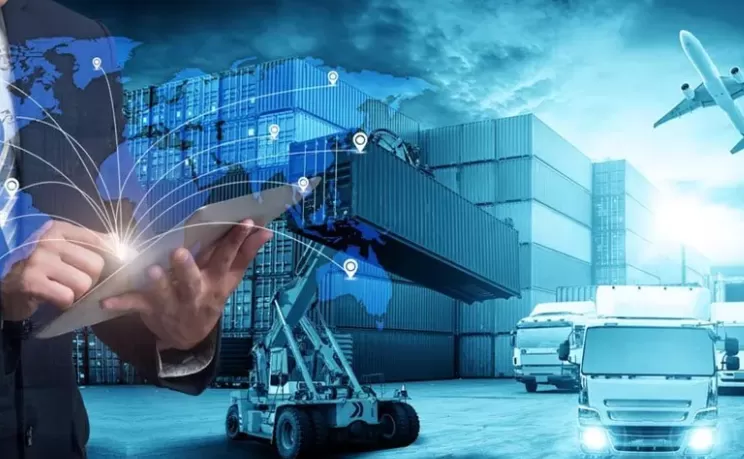 Main shipping routes from China to Cologne