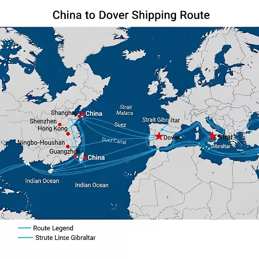 Amazon FBA Shipping from China to Dover | 2025 Guide & Quote